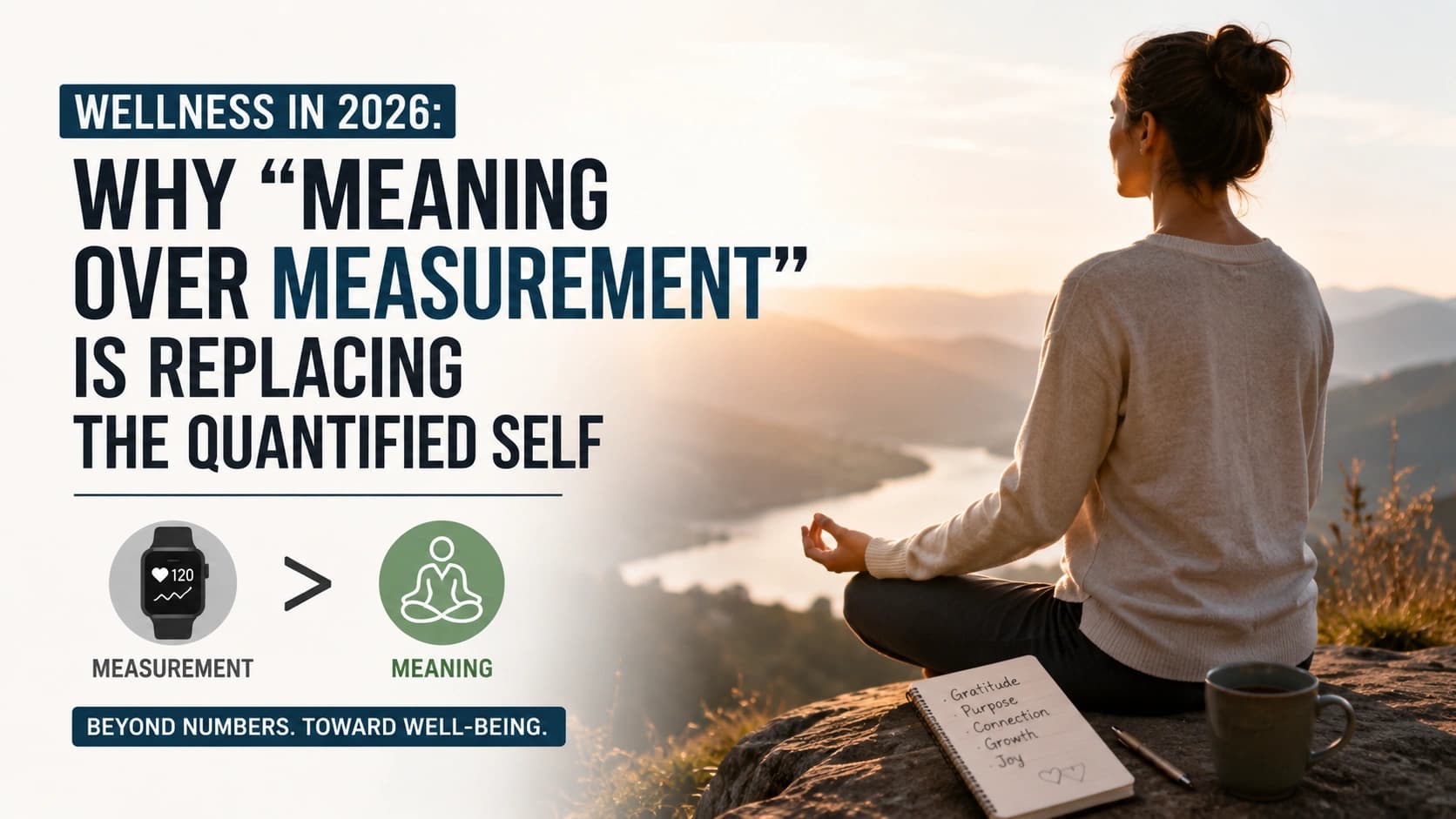 Wellness industry shift towards meaning over measurement