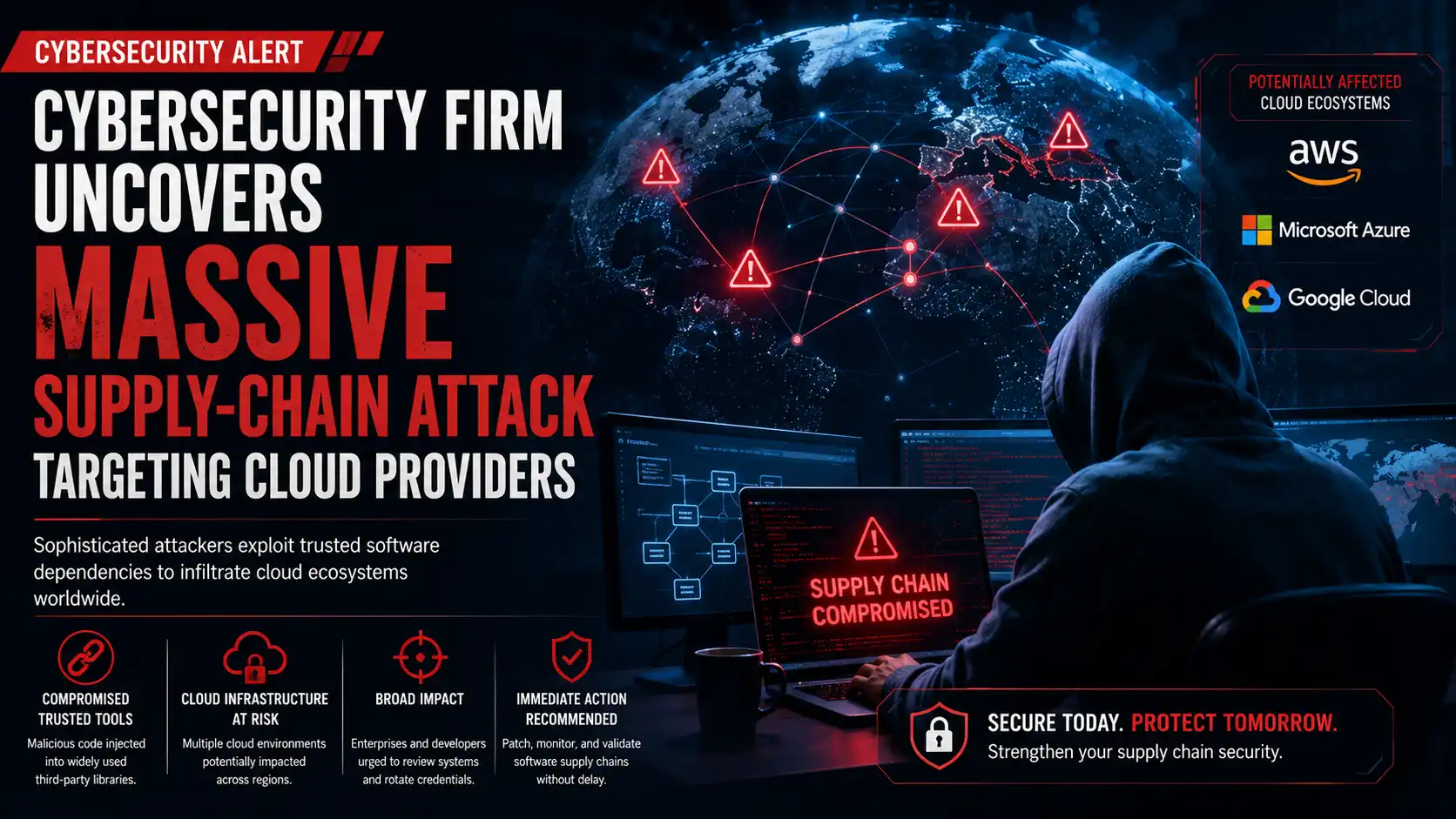 Cybersecurity breach image